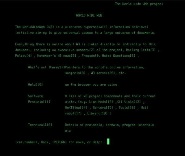 Web line mode simulator at CERN.